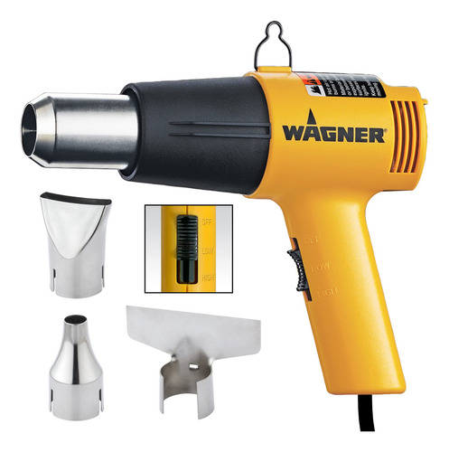 Pistola Térmica Wagner Spraytech Ht1000 750f Y 1000f Con 3 B