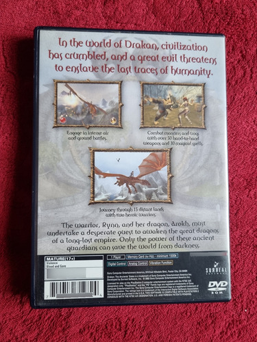 Drakan The Ancient Gates Playstation 2 (Usado)