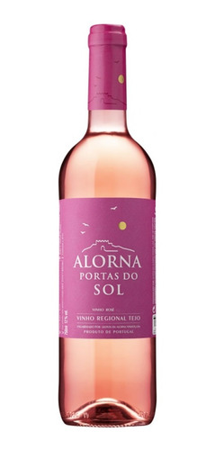 Vinho Português Alorna Portas Do Sol Rosé Meio Seco 750ml