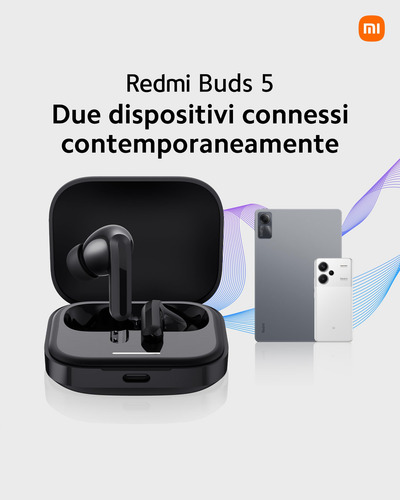 Auricular Inalámbrico Xiaomi Redmi Buds 5 46db Anc 40h Batte