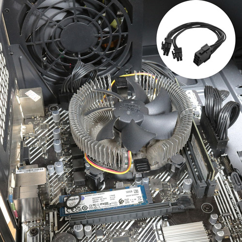 Piyanyo 1pcs Cpu8 Pin Socket Femenino A Cpu Atx 4 Pines Cabl