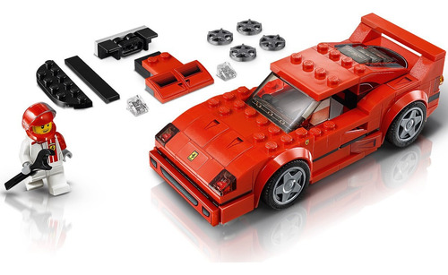 Lego Speed Champions Ferrari F40 Competizione 75890 Número de piezas 198