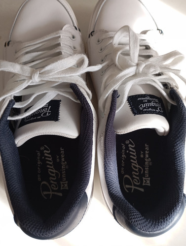 Zapatillas Penguin Brad Hombre Cuero Talle 40 Arg (Usado)