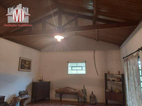 Imagem 9 de 30 de Ótima Chácara Com 03 Dormitórios, Pomar, Vista Deslumbrante, Cômodos Amplos, À Venda, 6000 M² Por R$ 450.000 - Zona Rural - Pinhalzinho/sp - Ch0864