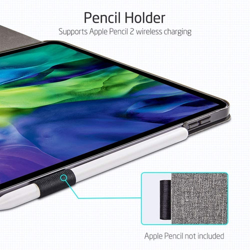 Imagem 4 de 9 de Capa Capinha iPad Pro 12.9 (2020) Esr Urban C/suporte Caneta