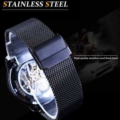 Reloj Mecánico Fashion Con Números Romanos