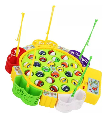 Jogo Pesca Peixe Brinquedo Presente Crianças Magnético Imã