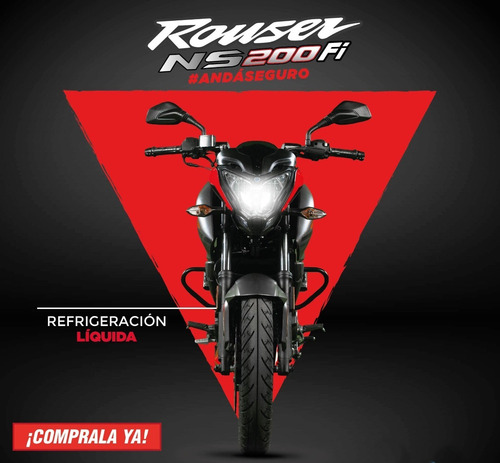Imagen 6 de 15 de Bajaj Rouser Ns 200 Chakan Moto Plan Ahora 12