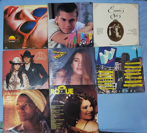 Imagem 5 de 5 de Lps Novelas Lote Com 10 Lps 160 Reais