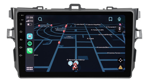 Multimidia Toyota Corolla 2009 A 2013 2gb Qled Android 9p