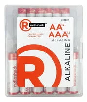 Comprar Baterías Alcalinas Radioshack Aaa X12 + Aa X12