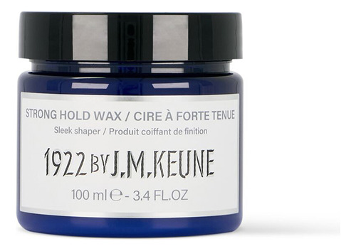 Keune 1922 By J.m Keune Strong Hold Wax Nova Embalagem 100ml