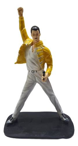 Figura Freddy Mercury Queen Cantante Banda En Resina Rockero