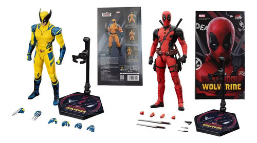 K X-men: Deadpool Y Wolverine.x 2 Piezas
