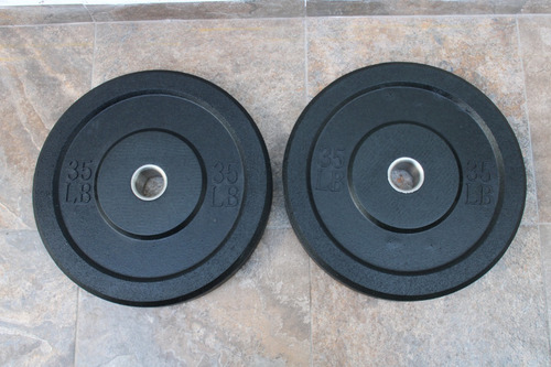 Par Bumper De Caucho 35 Lbs