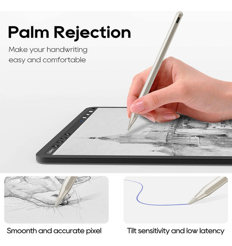 Lápiz Capacitivo Edaiser Para iPad/pro/air/mini (2018-2025)