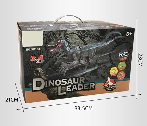 Juguete De Control Remoto Dinosaurio Juguete Grande Plata