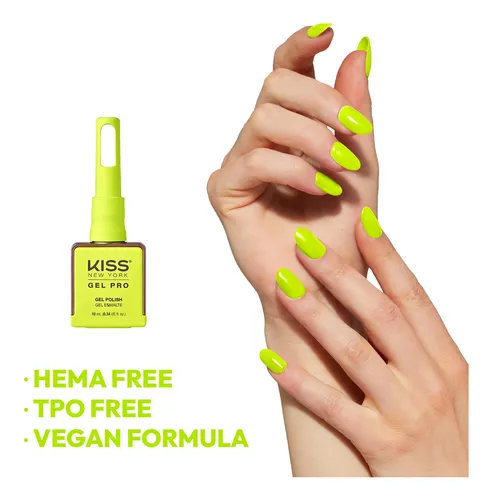 Esmalte De Uñas Kiss New York Gel Summer Collection 10 Ml Ve