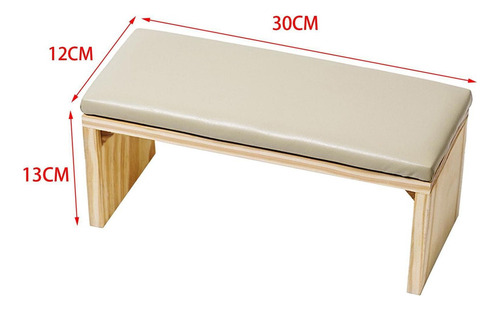 Cojín Para Reposabrazos Madera De Doble Capa Impermeable