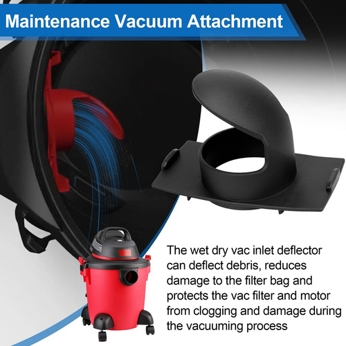 7413197 Conjunto Deflector Entrada Vacío Para Shop-vac