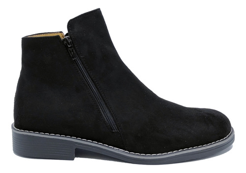 Botin Duke Negro  Redondo Gamuza  Outfit Colombia