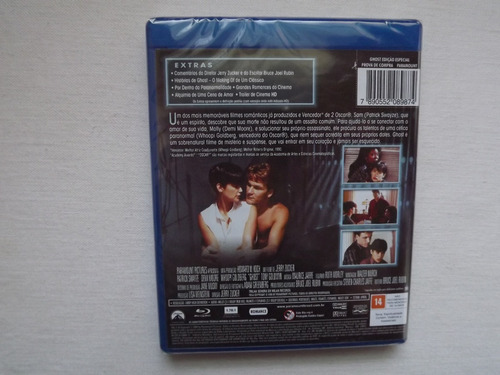 Blu-ray Ghost Do Outro Lado Da Vida-novo-original-lacrado