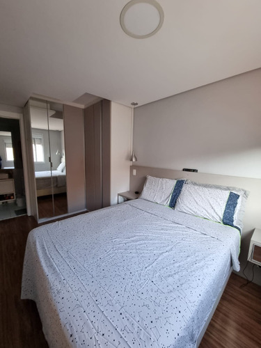 Ap.100% Mobiliado, 3 Dorm. 2vagas Lazer Comp. Km26 Rt.