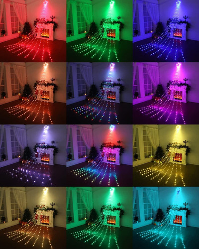 Luz De Corda Inteligente Para Árvore De Natal App Control 35