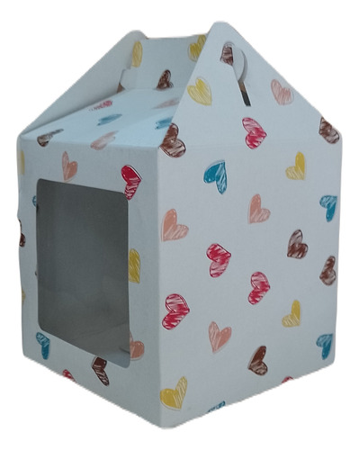 Caja Mini Box Corazones, 12x12x12 X 10 U. Tazas, Velas, Etc