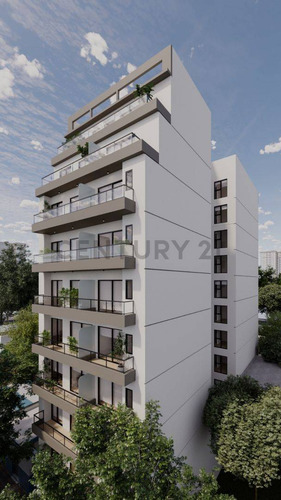 Monoambiente En Construcción Con Balcón 4º Piso Al Contrafrente, La Plata