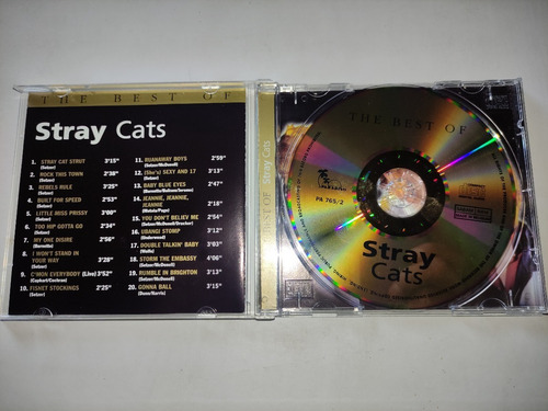 Stray Cats - The Best Of Cd 2001 Made In Belgium (Usado)