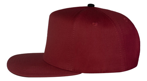 Gorra Lisa Tinta/tinta Roycaps Snapback Bordó Ajustable