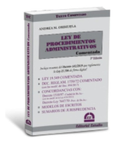 Ley De Procedimientos Administrativos Comentada