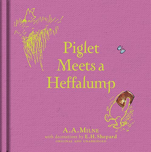 Winnie-the-Pooh: Piglet Meets A Heffalump: Special Gift Edition of the Original Illustrated Story by, de Milne, A. A.. Editorial Farshore, tapa pasta dura, edición unabridged en inglés, 2023