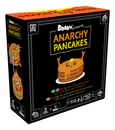Dobble Anarchy Pancakes Juego Español