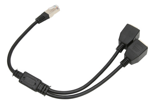 Cable Divisor Ethernet Rj45 De 1 A 2 Puertos Hembra Estable