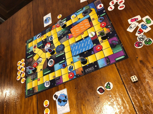 Amongos En Casa 2(juego Juego De Mesa Inspirado En Among Us)