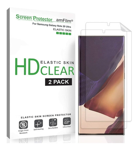Protector Pantalla Para Galaxy Note 20 Ultra 2 Pz  Amfilm 