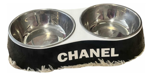 Tazon Comedero Para Perro Chanel