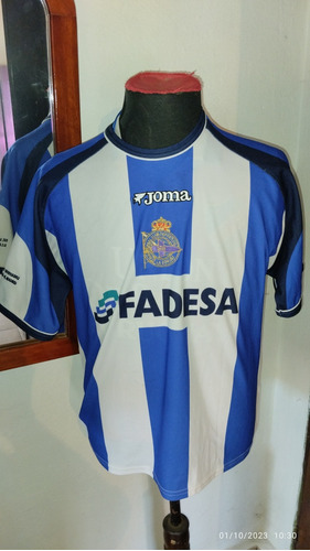 Camiseta Deportivo La Coruña Joma Medidas 69x52 Talle M