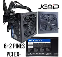 Comprar Fuente De Poder 400w Jemip Atx 8 Pines Pci Express 6+2 Gamer