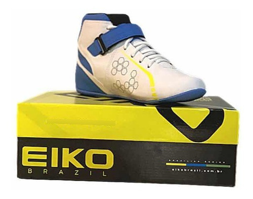 Sapatilha Kart Eiko Brazil Branco/azul