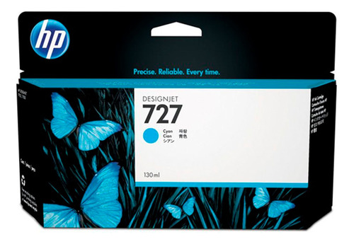 Tinta Hp B3p19a (727a) 130ml Cyan