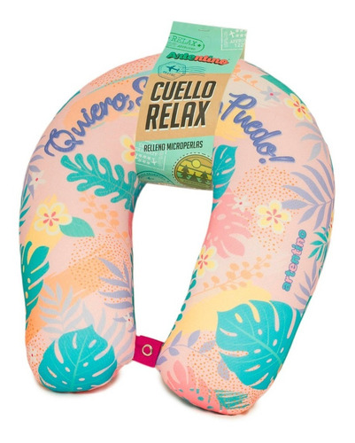 Imagen 6 de 10 de 3 Cuello Almohada Viaje Relax Microperlas Hombre Mujer Niños