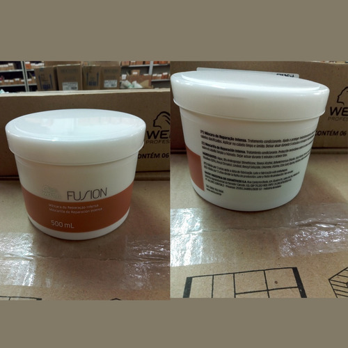 Kit Wella Fusion Shampoo 1l + Máscara 500ml Envio Imediato