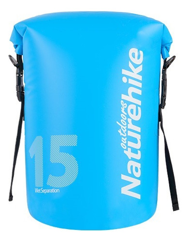 Morral Maleta Bolsa Seca Naturehike 15 Litros Impermeable