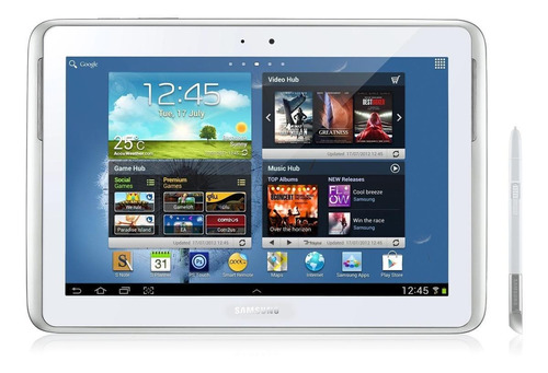 Tablet  Samsung Galaxy Note 2012 GT-N8000 10.1" con red móvil 16GB blanca y 2GB de memoria RAM