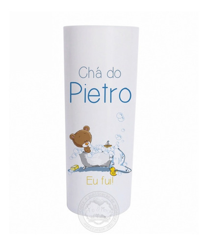 30 Copo Long Drink Personalizado Ursinho