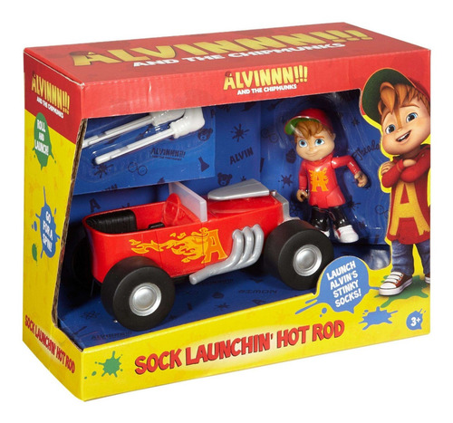 Alvin And The Chipmunks Sock Launchin' Hotrod