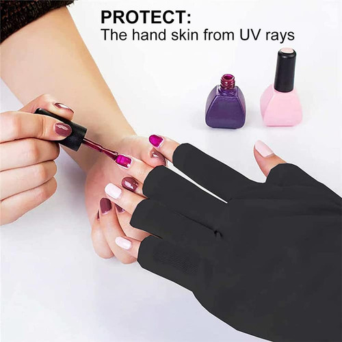 Guantes Anti Uv Para Lámpara De Uñas Guantes De Manicura